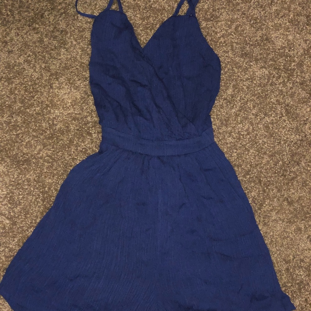 Blue romper